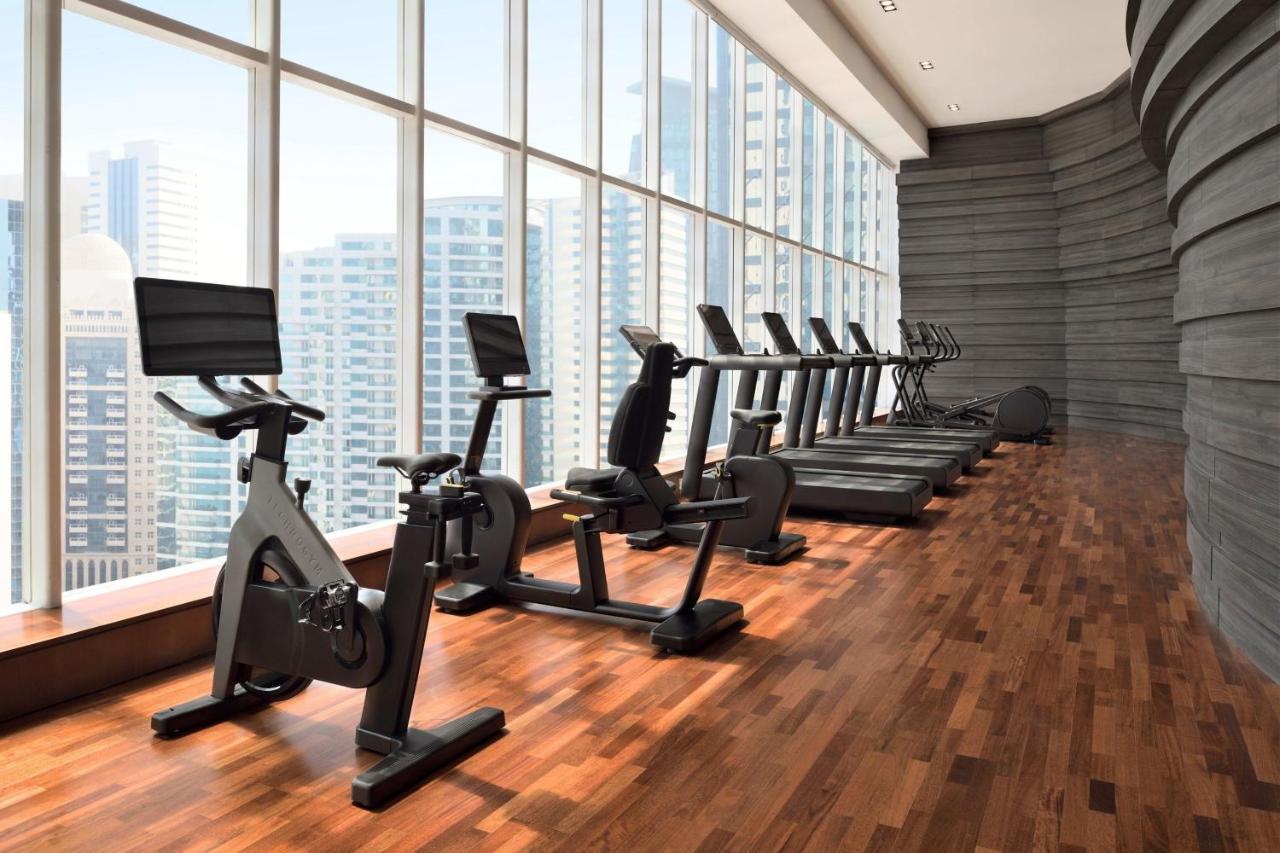 Delta Hotels By Marriott City Center Doha Exterior photo 3D rendering of a gym