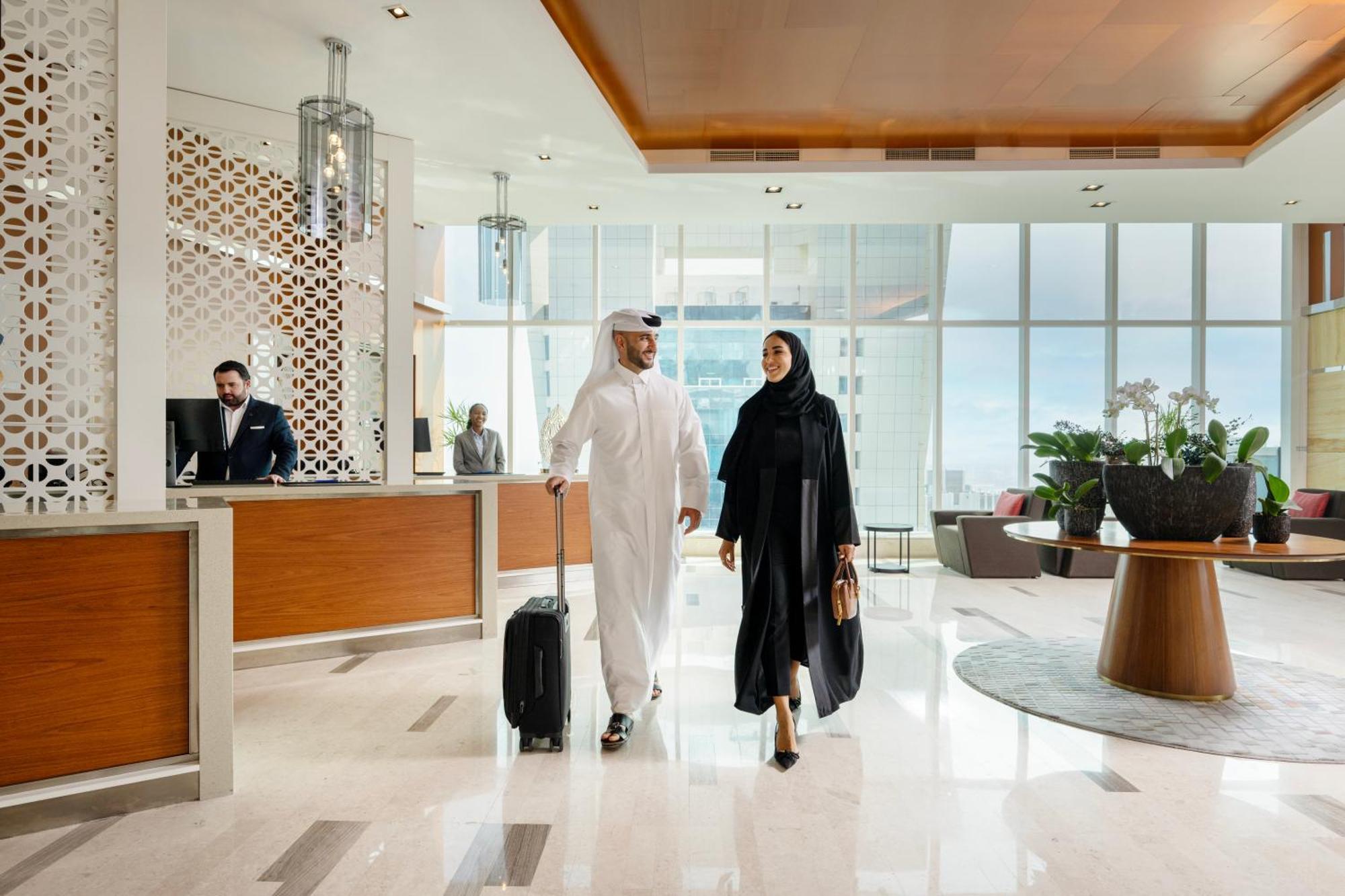 Delta Hotels By Marriott City Center Doha Exterior photo The lobby of the hotel