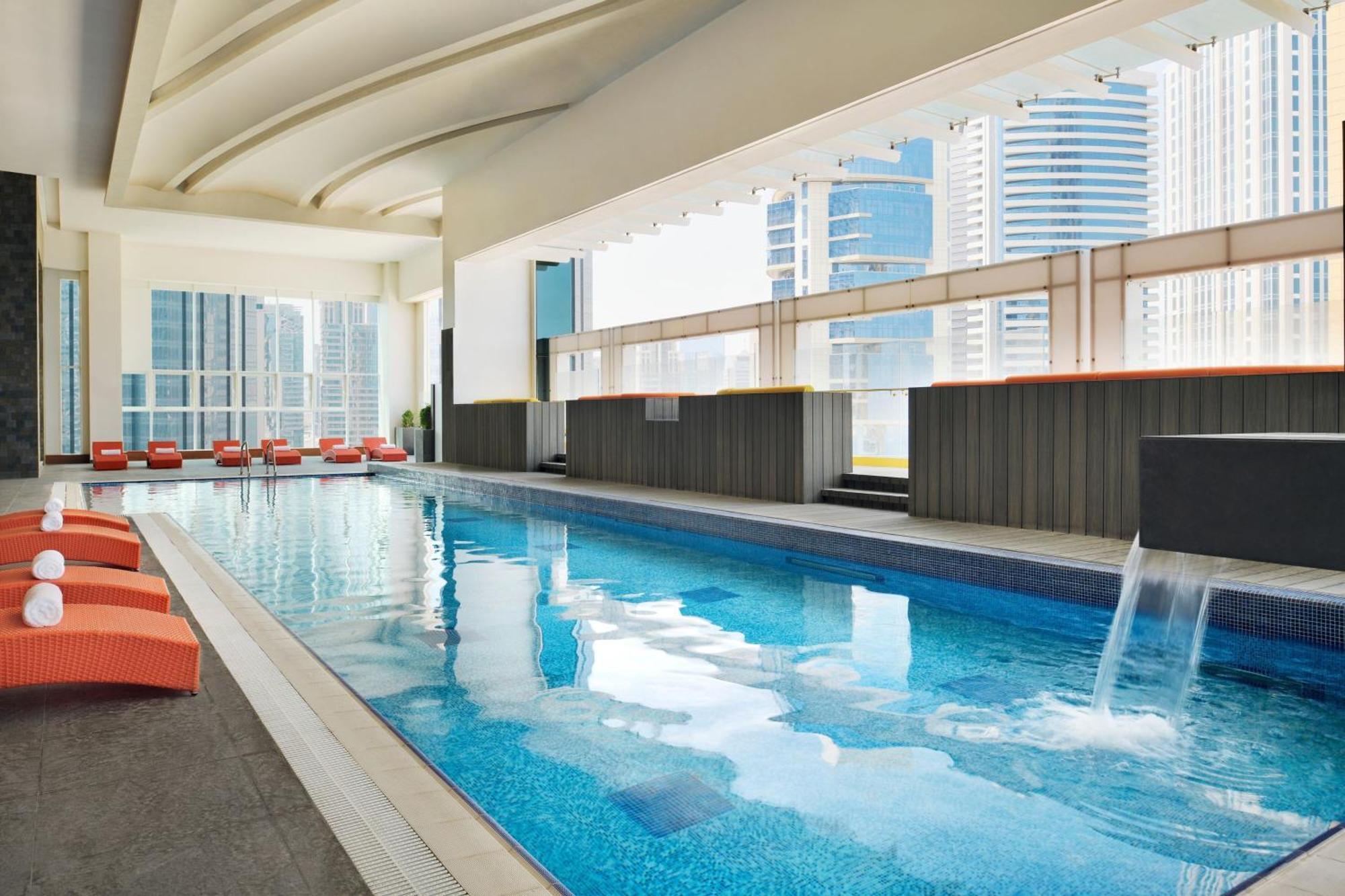 Delta Hotels By Marriott City Center Doha Exterior photo The swimming pool at the 39th floor