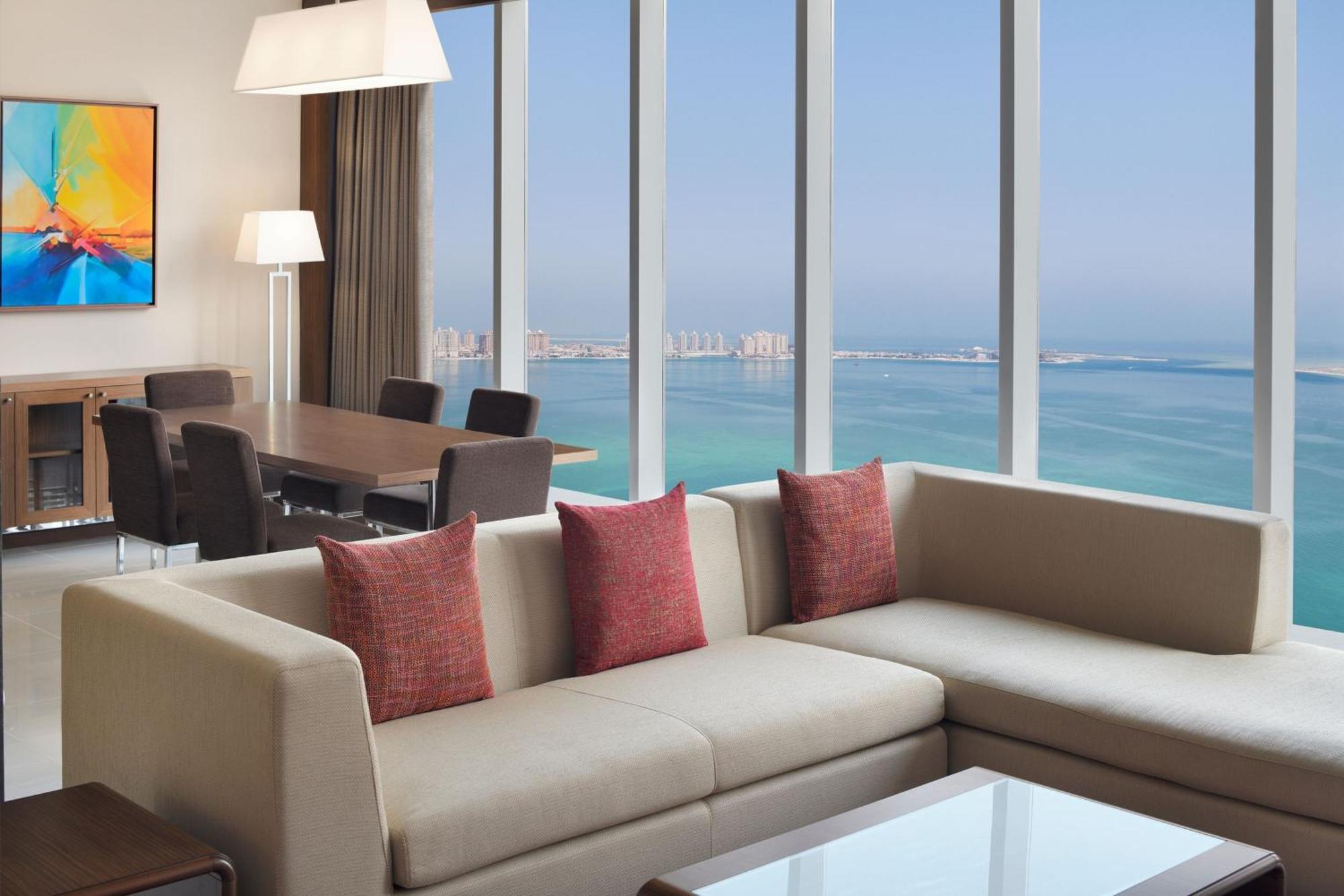 Delta Hotels By Marriott City Center Doha Exterior photo A living room in a suite at the Atlantis, The Royal